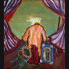 Der Clown - Tempera / Papier - 30 x 24 cm - 1957 