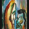 Der Verrat - Aquarell - 45 x 30 cm - 1960 