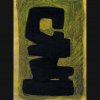 Symbol I - Tusche, Fettkreide - 20 x 12 cm - 1966 