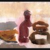 Kleines Stilleben - Aquarell - 16 x 24 cm - 1974 