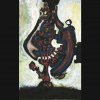 Grodek - Acryl, Tusche - 59 x 40 cm - 1988 