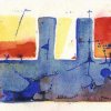 Gegenwart II - Aquarell - 20 x 25 cm - 1989 