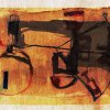 'Seinstreffung II' - Aquarell - 14 x 24 cm - 1985