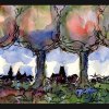 Am Morgen - Aquarell, Tusche - 18 x 26 cm - 1998 