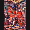 Im Vorhof - Acryl auf Holz - 56 x 42 cm 