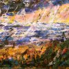 Sommersturm - Acryl auf Karton - 30 x 40 cm 