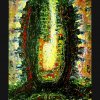 LICHTUNG - Acryl auf Holz - 67 x 56 cm 