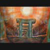 'Im künftigen Anfang' - Acryl / Leinwand - 120 x 255 cm - 16.08.10 