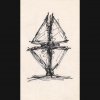 Empfindliche Statik - Tusche - 24x12-cm - 1964
