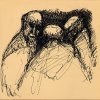 Triumvirat - Tusche - 16 x 14 cm - 1984 
