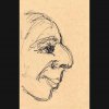 Der Kolben - Tusche - 24 x 12 cm 