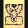 Figuerliches 3 - Tusche - 20 x 17 cm 