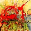 'Stochastique II' - Tuschezeichnung, koloriert - 46 x 62 cm - 13.12.2015